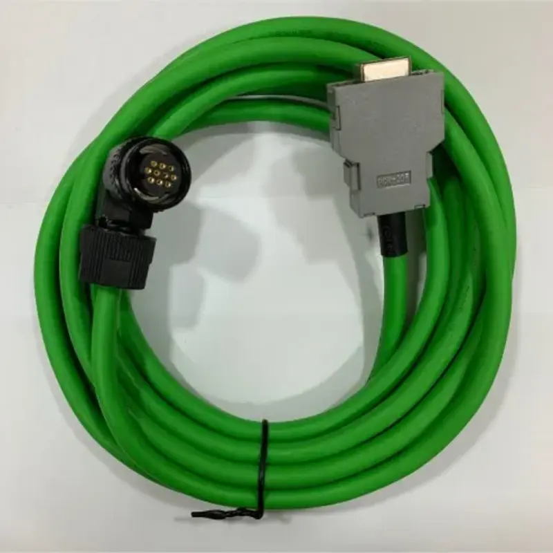 FANUC Servo Motor Encoder Cable 5 Meter Green