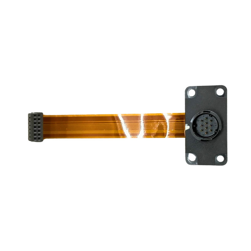 Pulse Encoder Ribbon Cable 9-Pin to 10-Pin IDC - FRONT